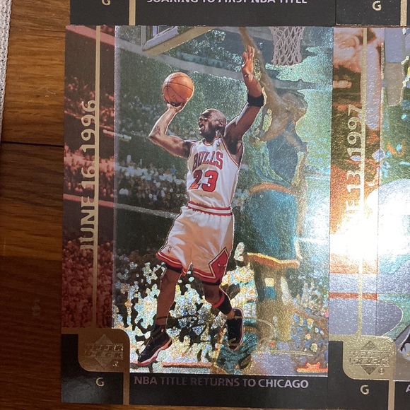 Upper Deck Toys Michael Jordan Trading Cards 200 Poshmark
